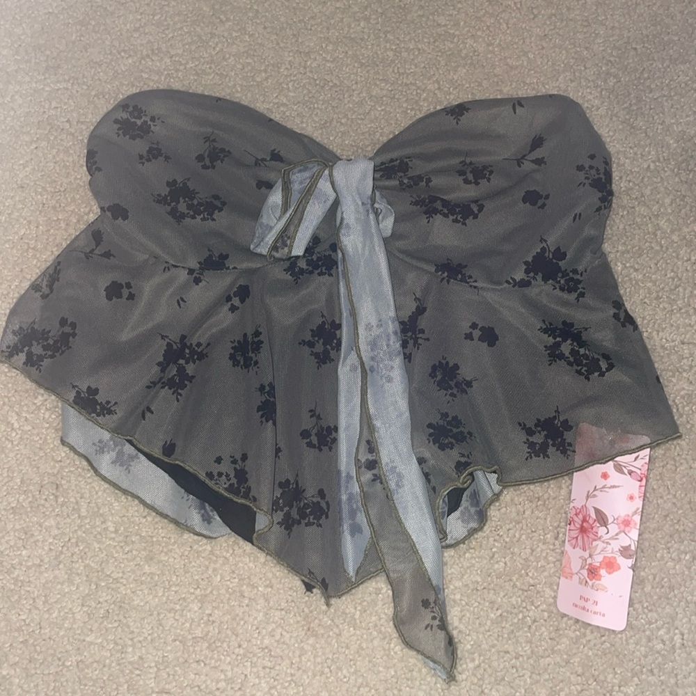 Green Bando top